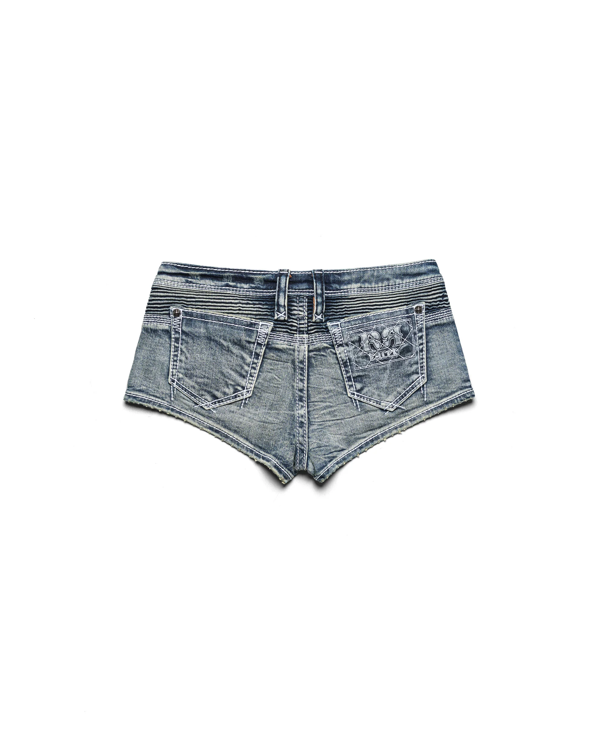 Rock Revival Denim Mini Shorts - Image 8