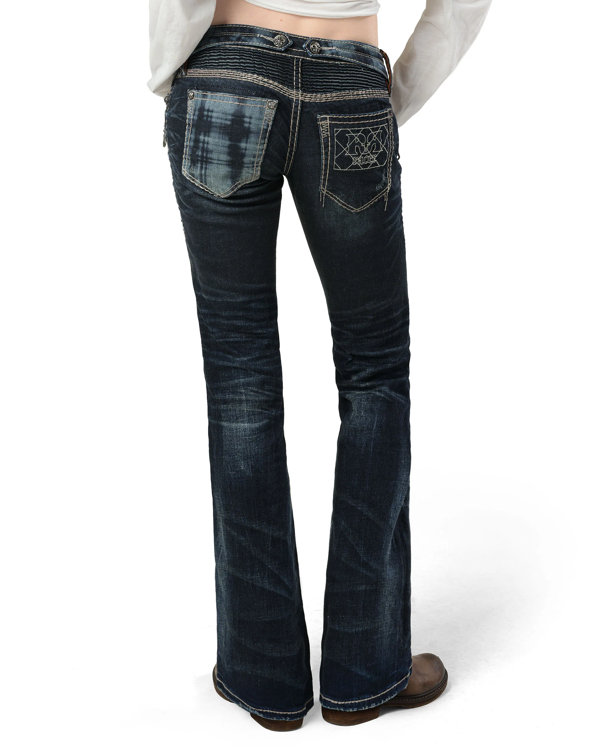 Rock Revival Women's Coated Bootcut Denim - Image 4