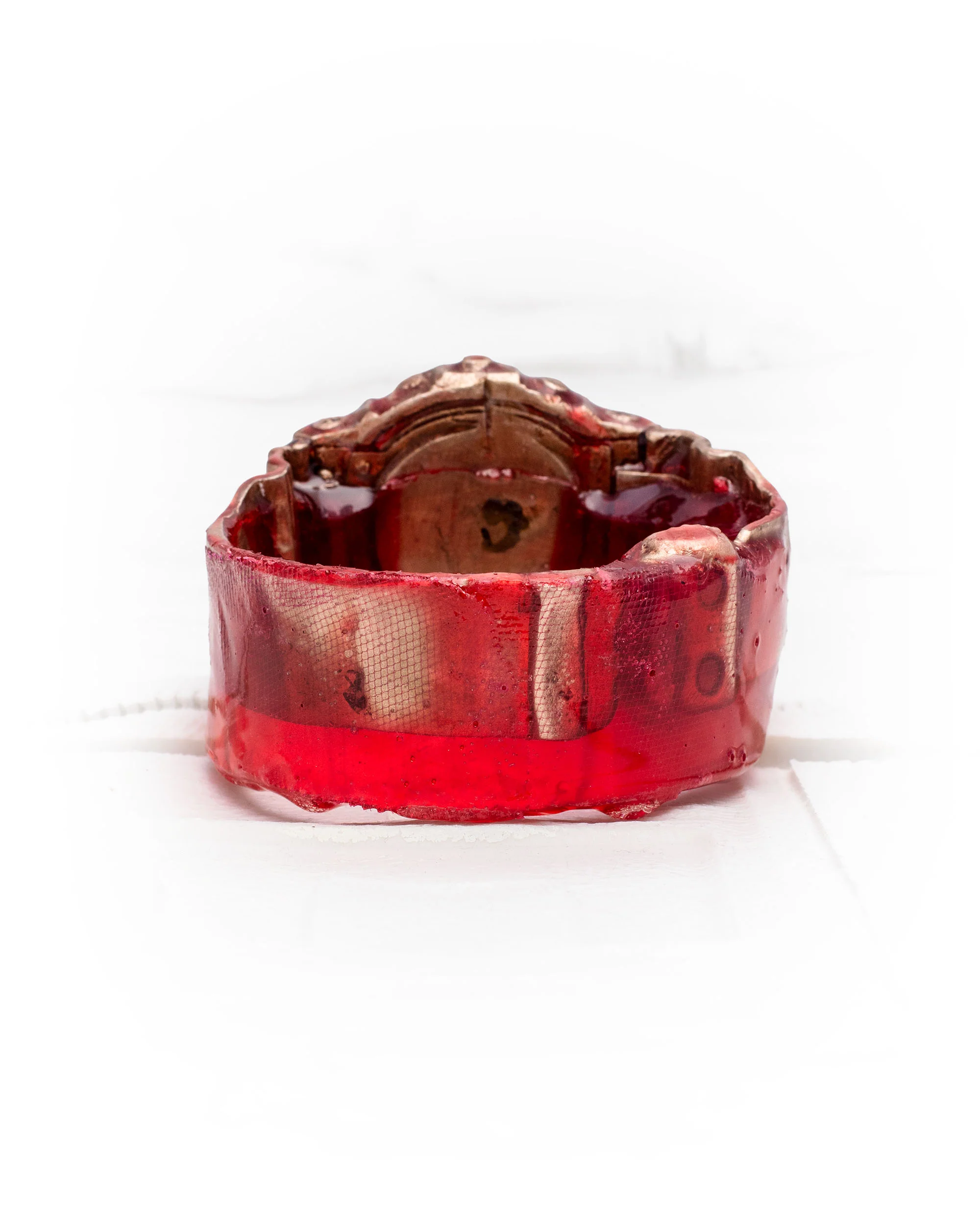Ruby Bronze Watch Bracelet - Image 4