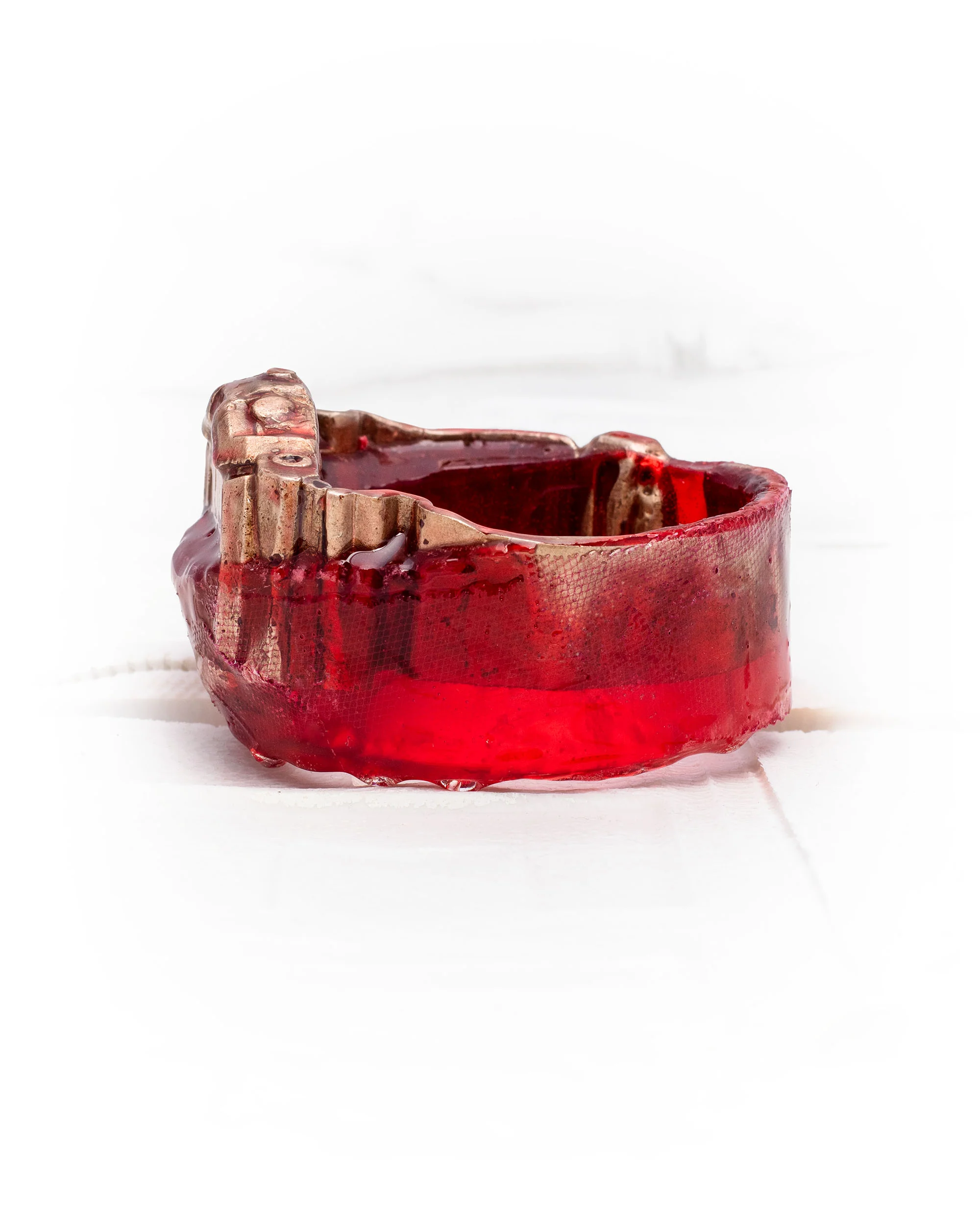 Ruby Bronze Watch Bracelet - Image 5
