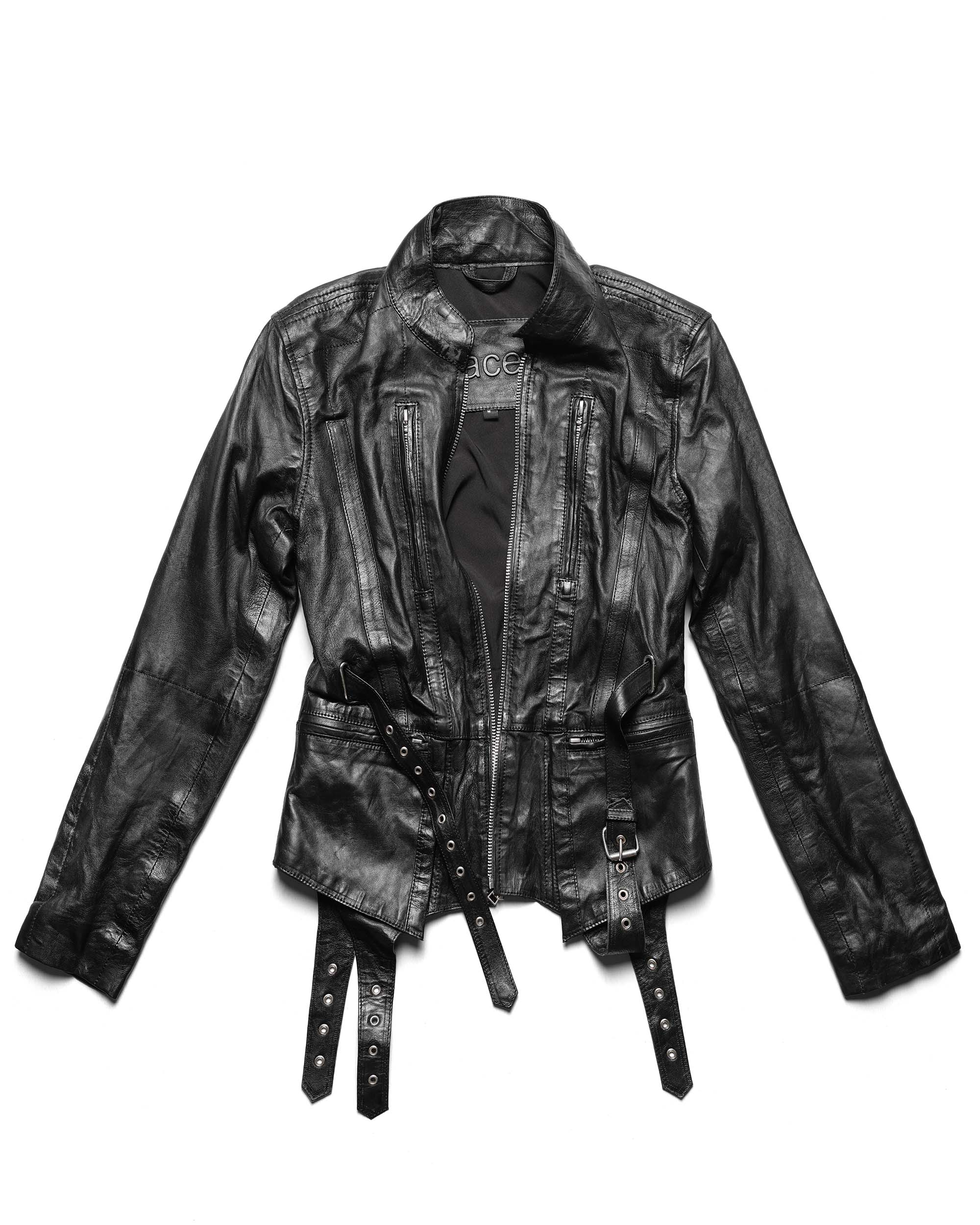 Fitted Lambskin Jacket - Image 2