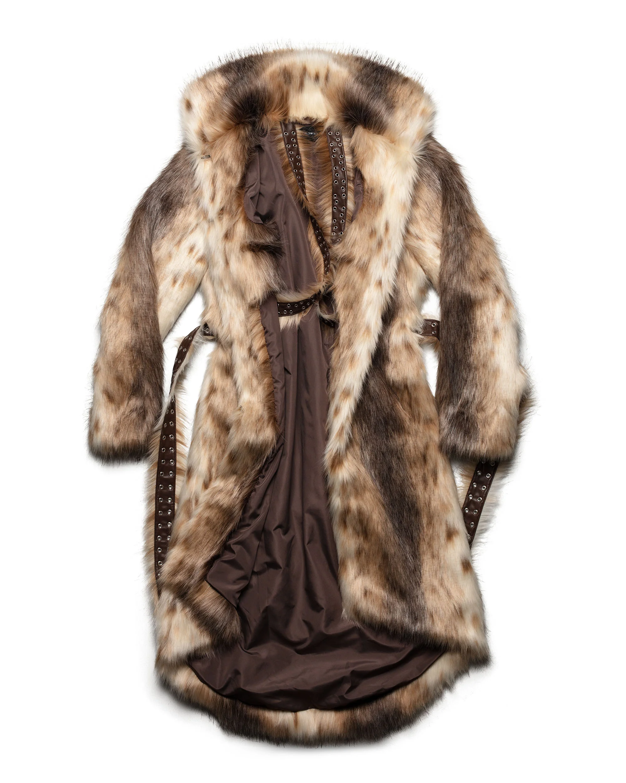 Long Coyote Fur Coat - Image 2