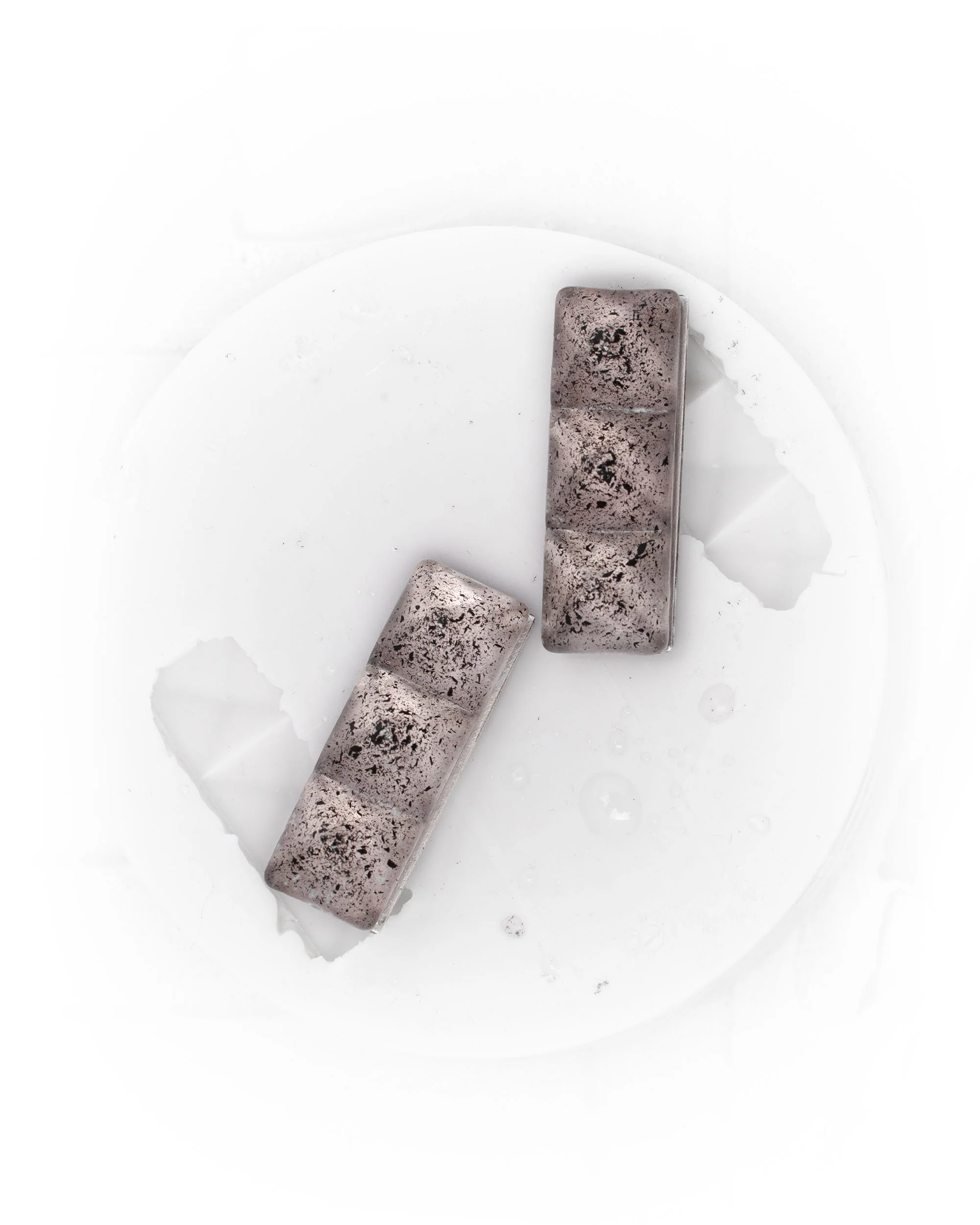 Stained Block Earrings - Image 3
