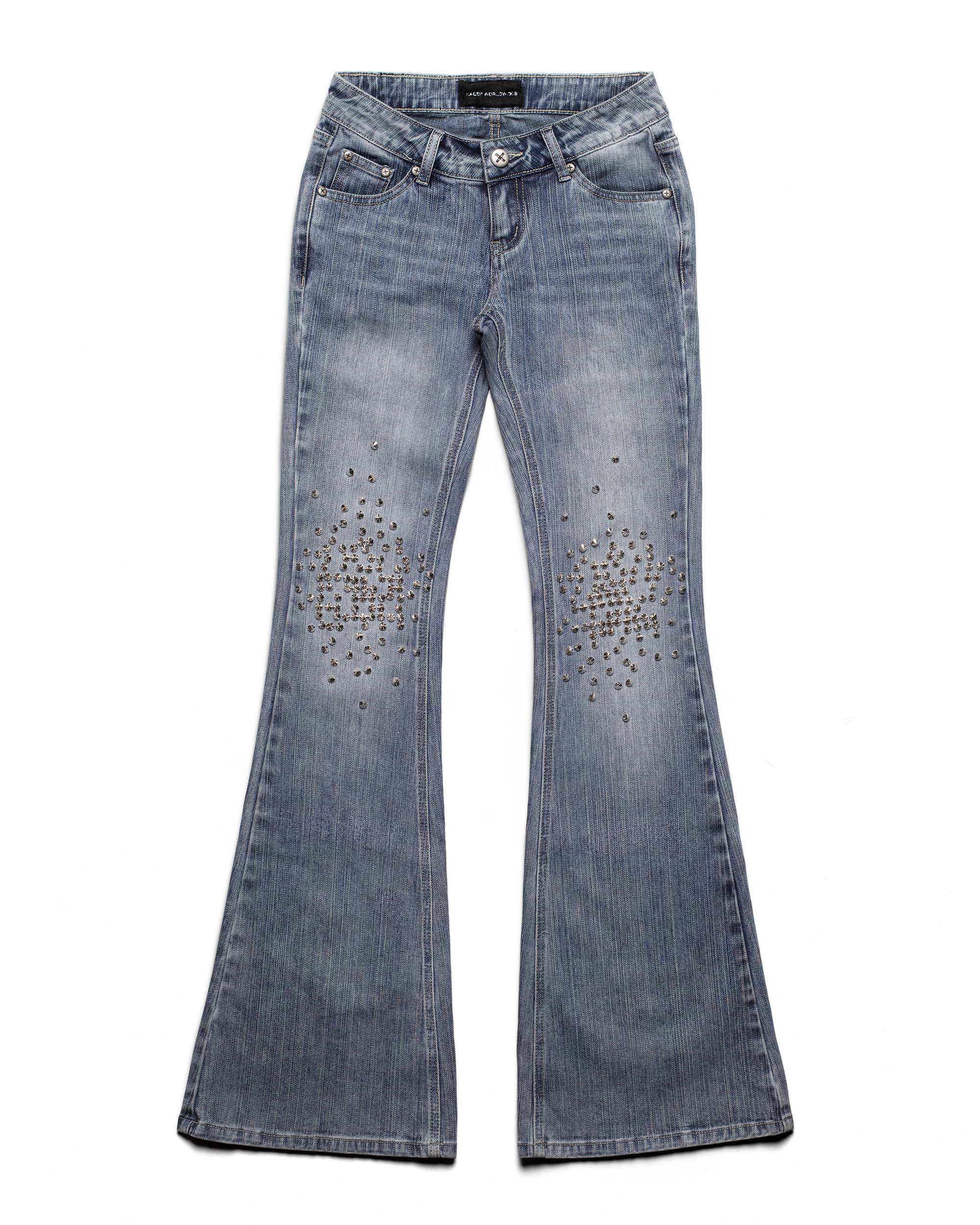 Spike Flared Denim - Image 2