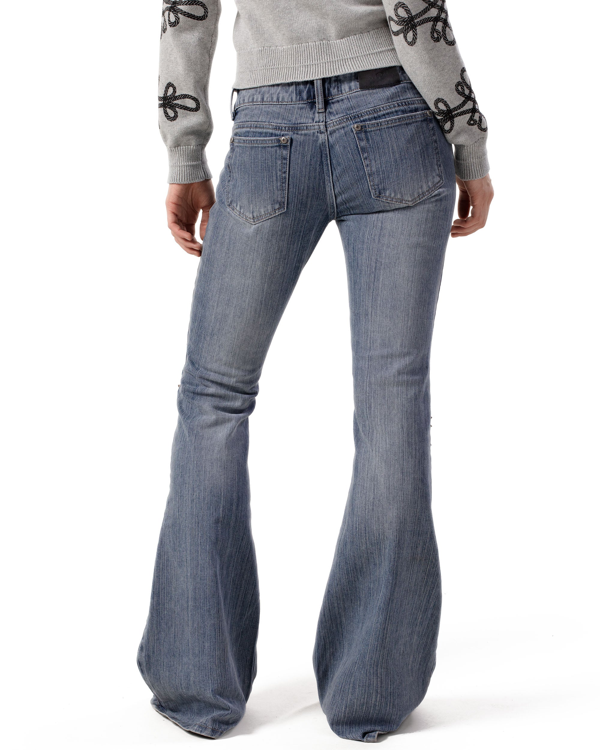 Spike Flared Denim - Image 3