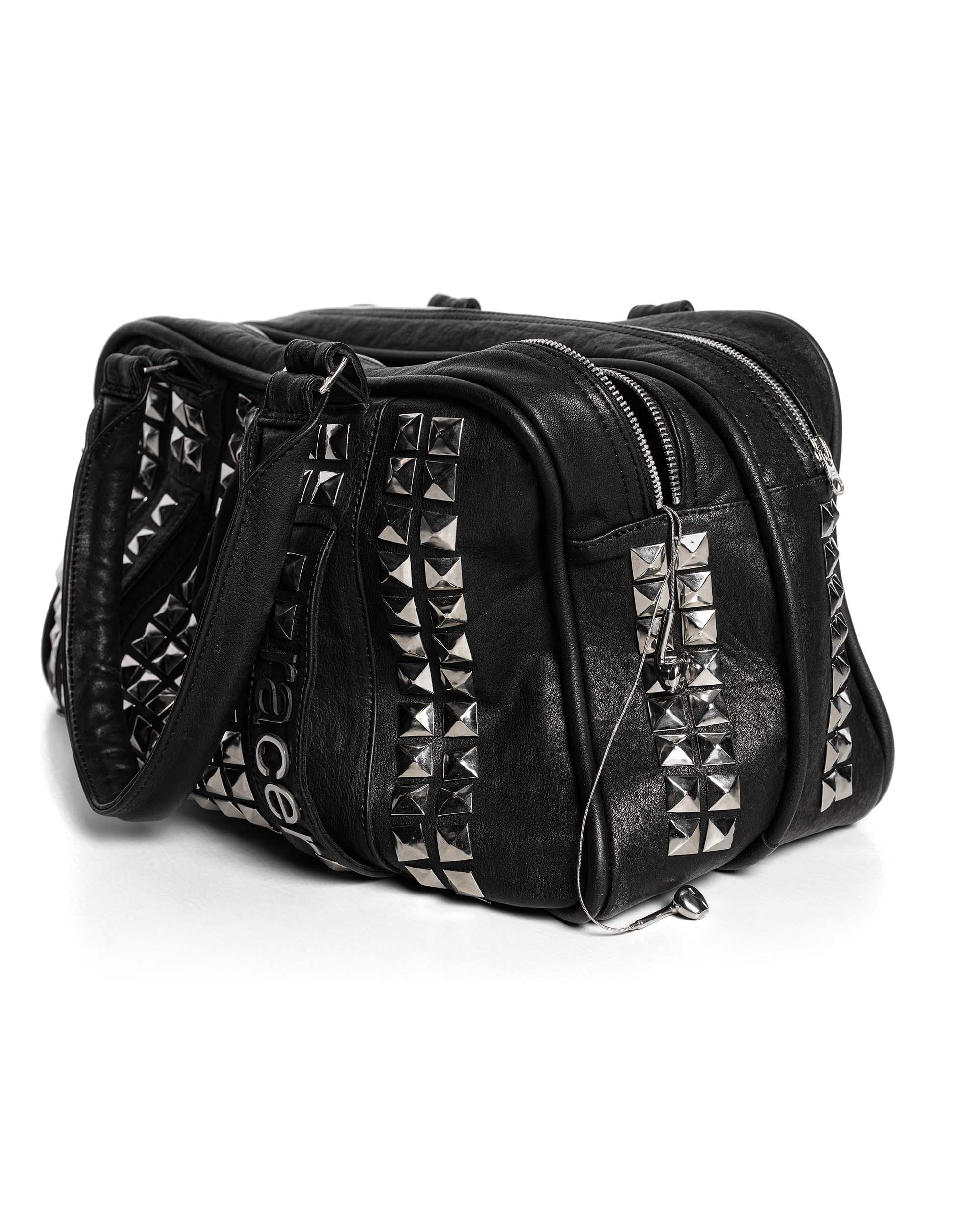 Studded Leather Bag - Image 6