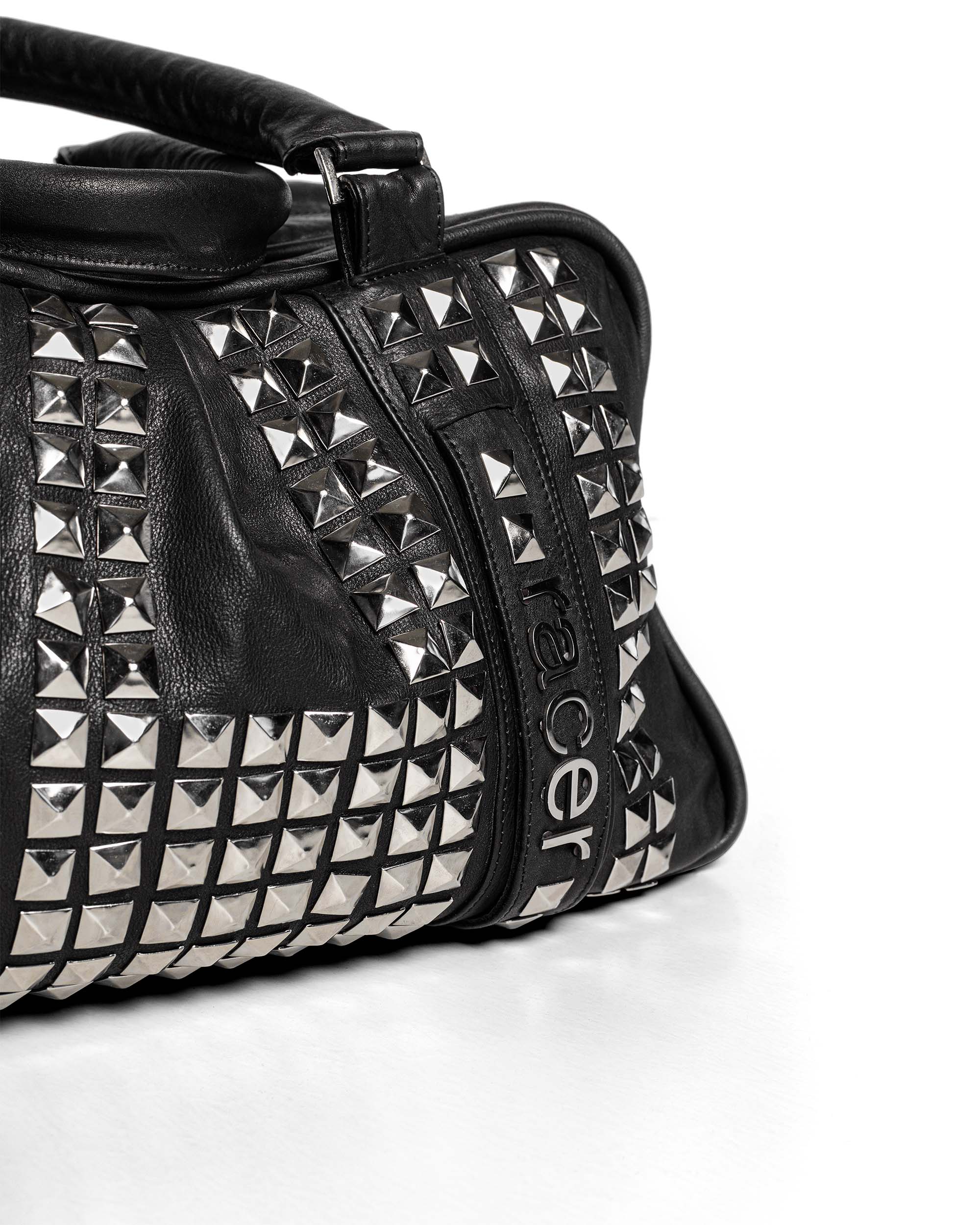 Studded Leather Bag - Image 7