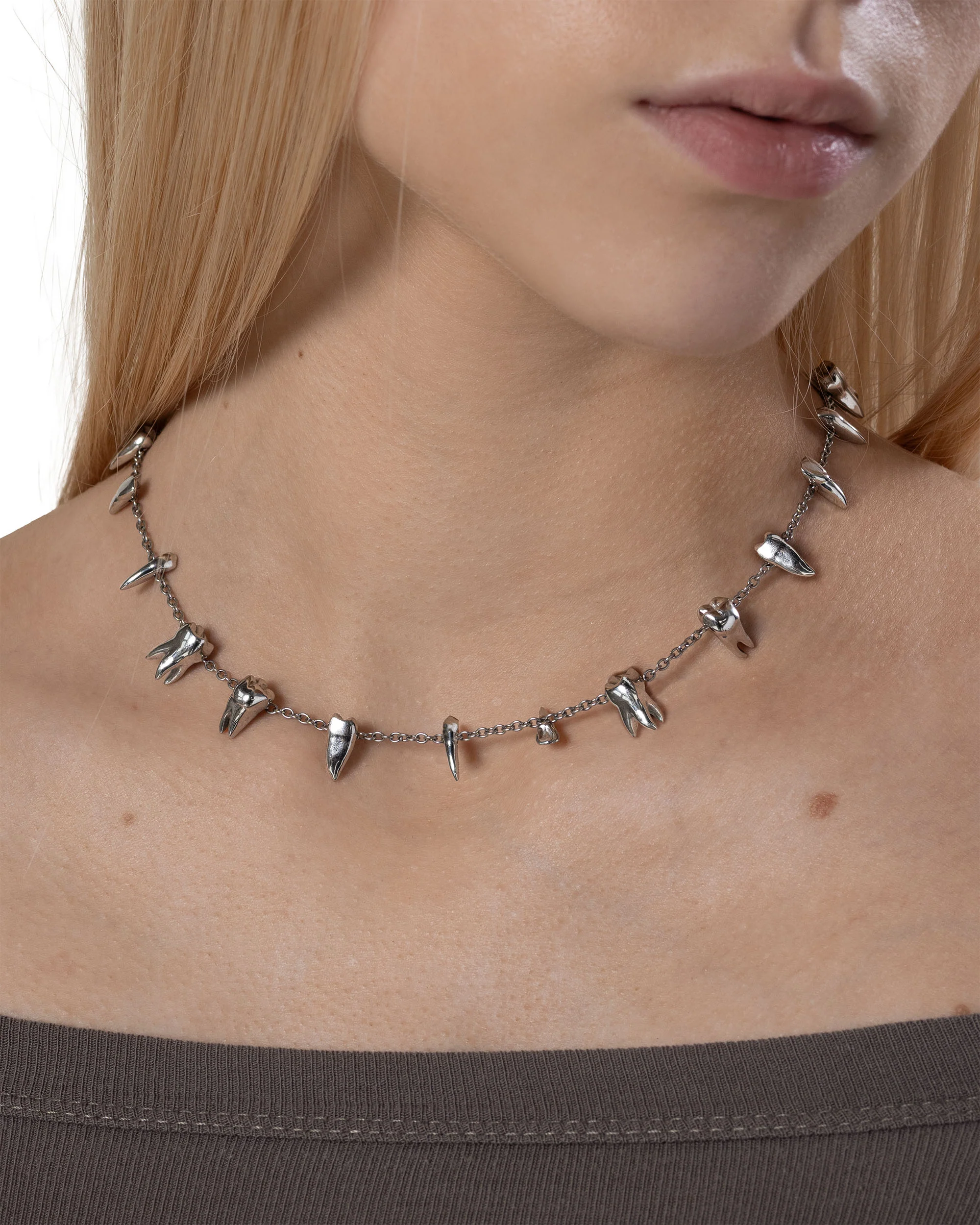 Teeth Chain Necklace - Image 2