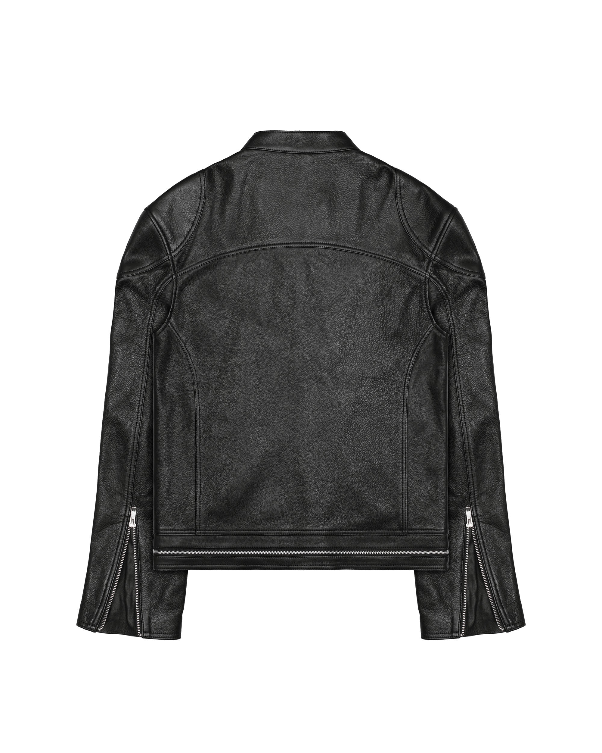 Track Leather Jacket - Image 4