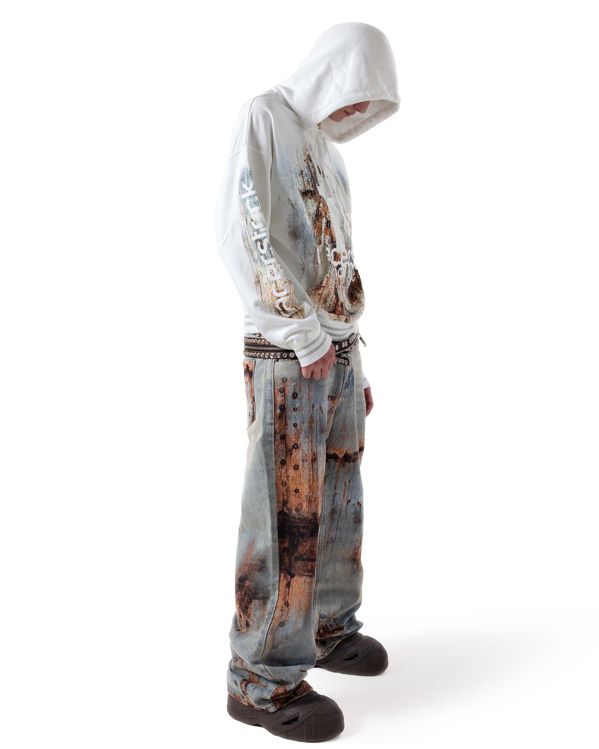 White Rust Hoodie - Image 5