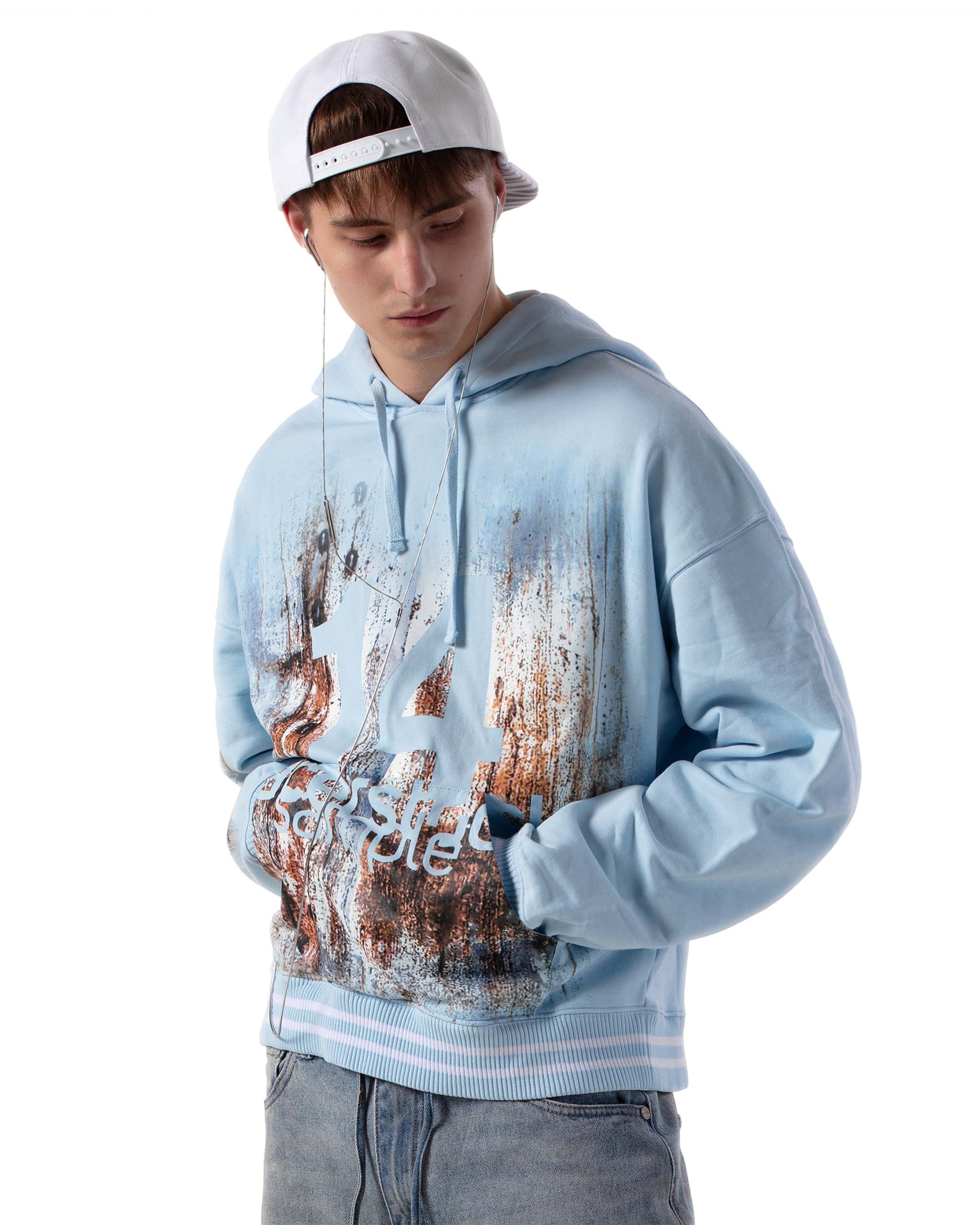Blue Rust Hoodie - Image 2