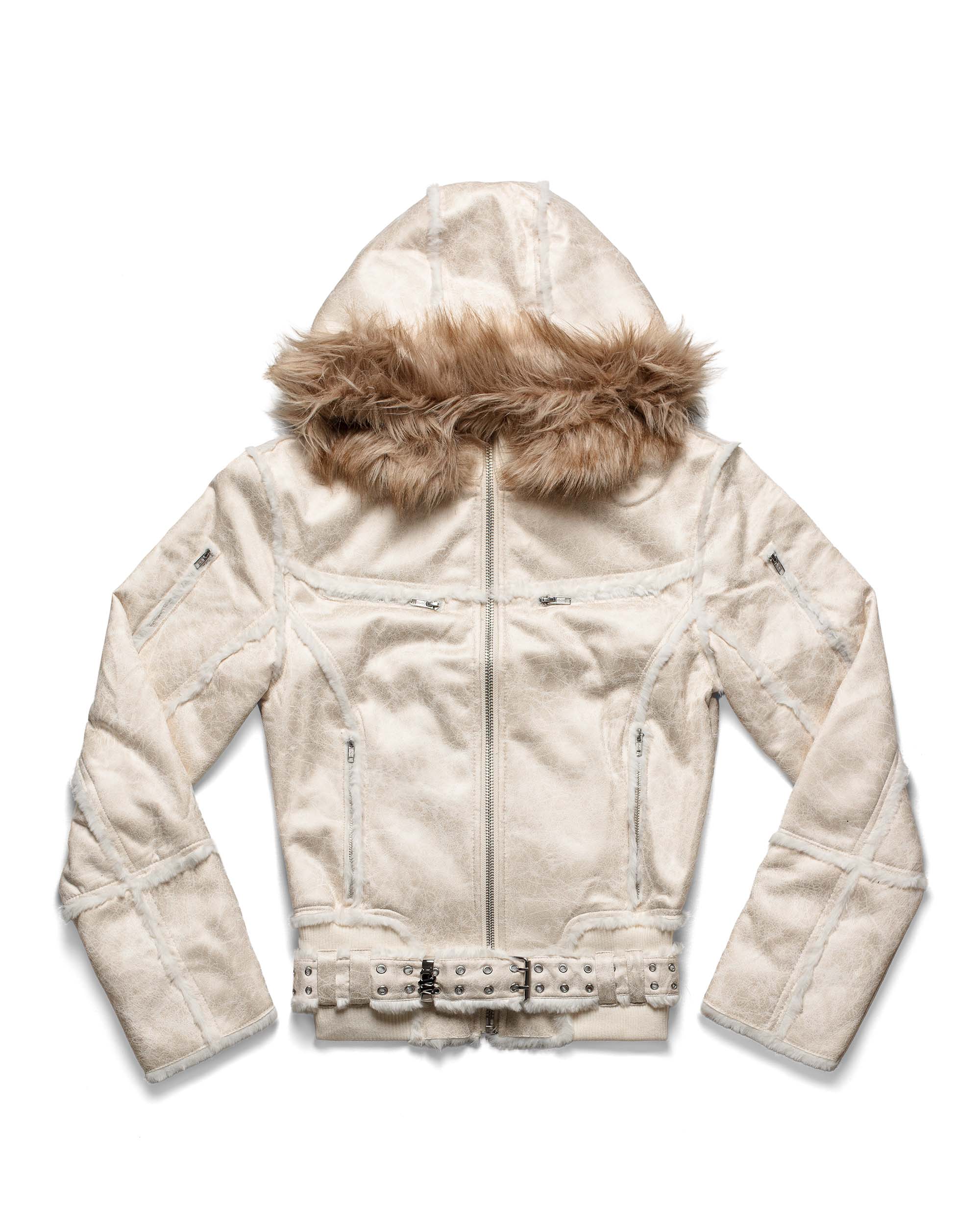 Snow Sheepskin Jacket - Image 2