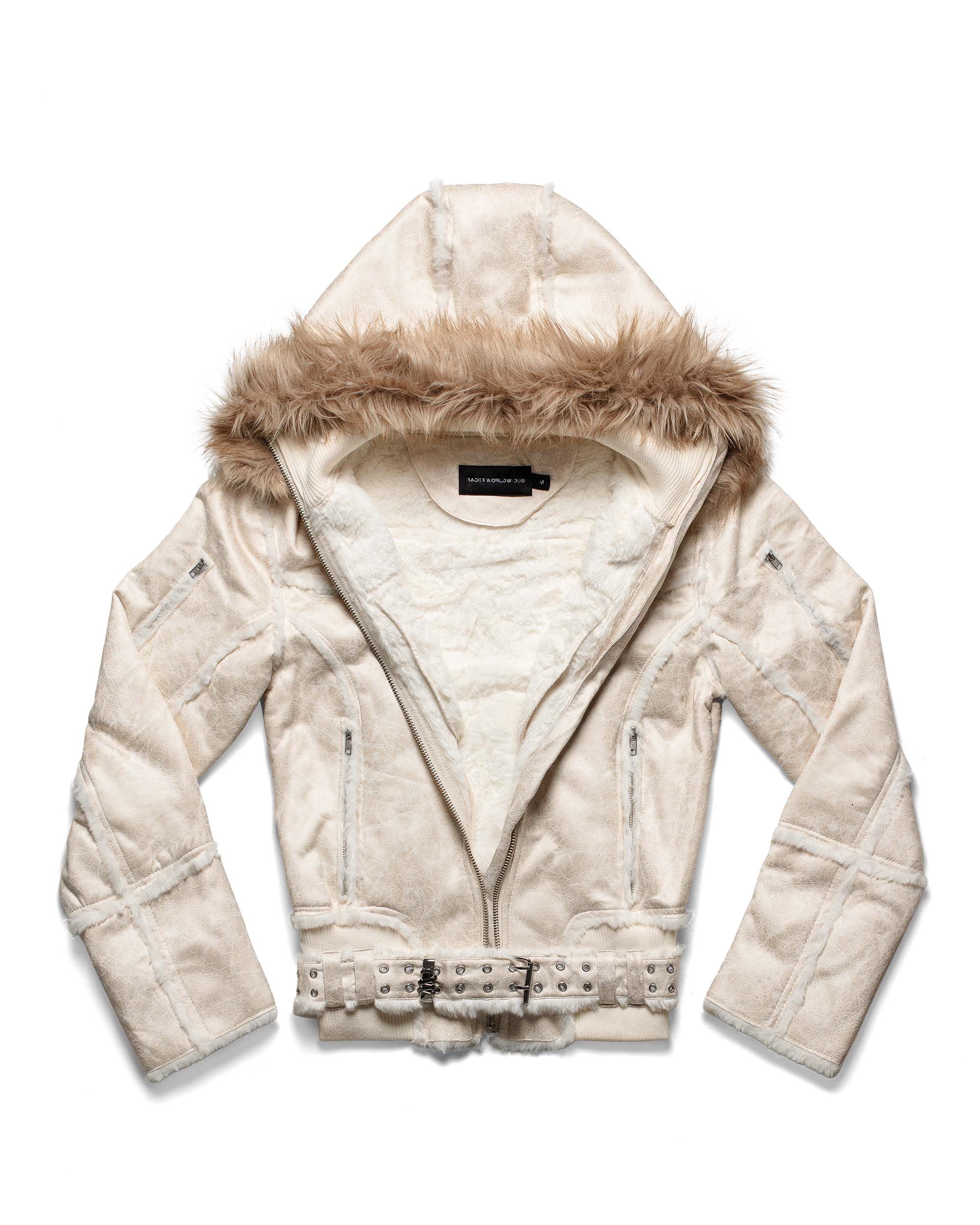 Snow Sheepskin Jacket - Image 7